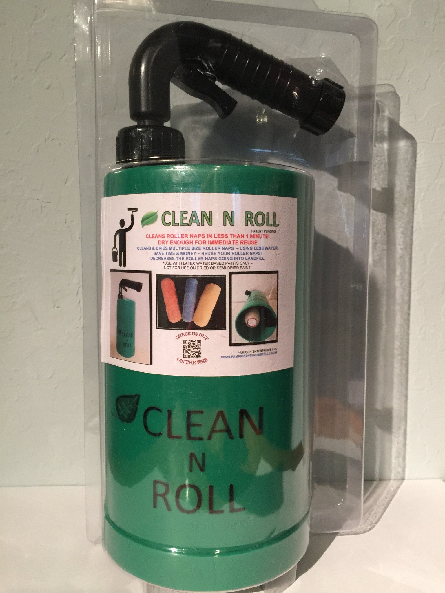 Wash A Roller paint roller cleaner, cleans rollers in 30-90